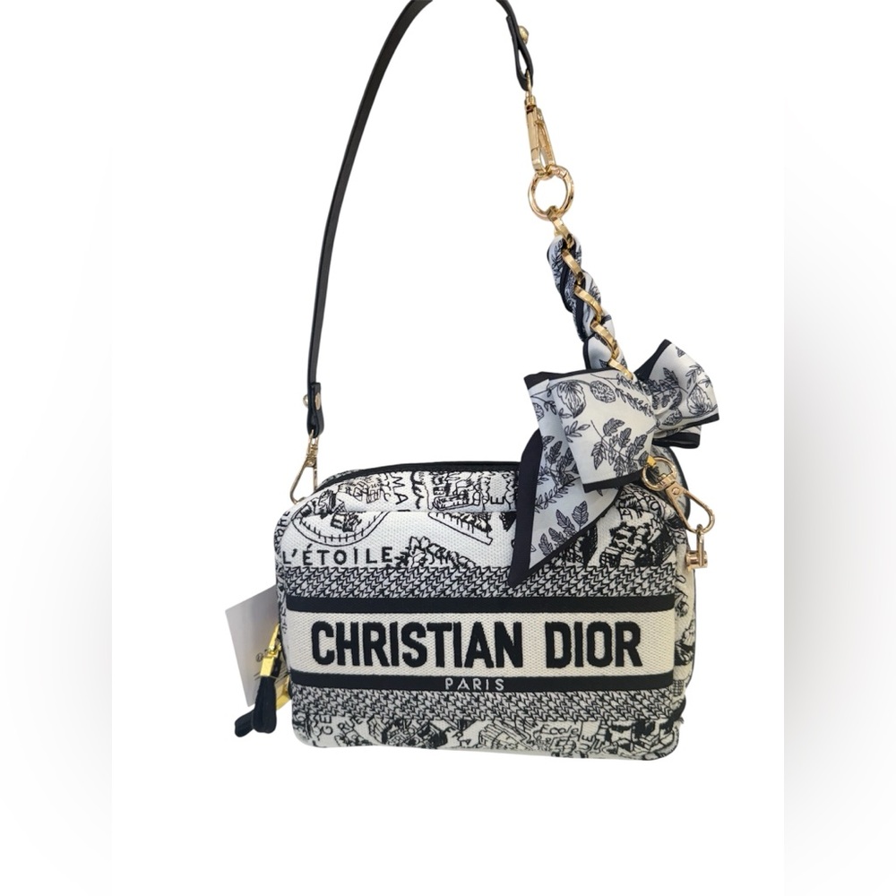 GWP Dior Two Way Embroidered Pouch